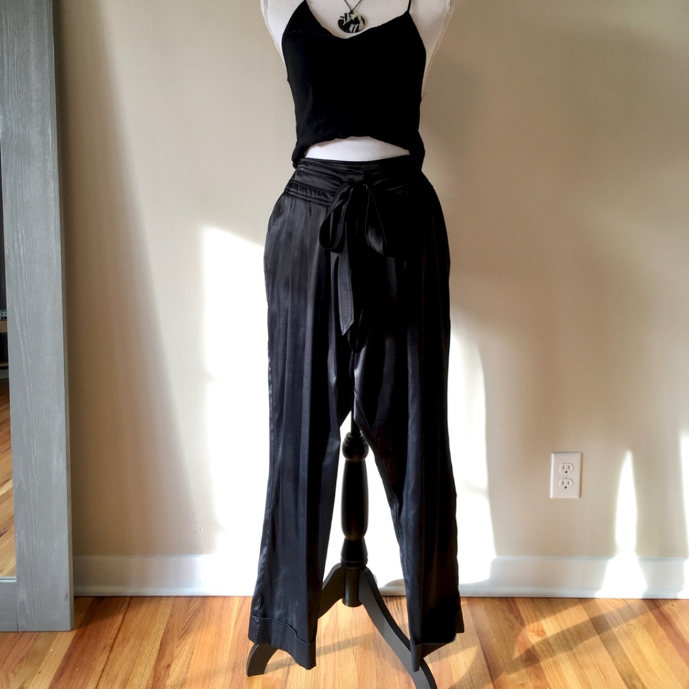 Walter Baker Satin Pants